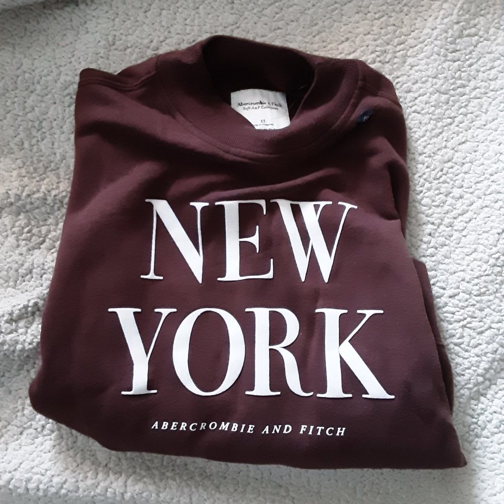 Brown New York Abercrombie Sweater